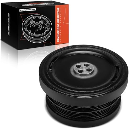 Frankberg Pulegge Cinghia Albero a Gomito Diesel Compatibile con Serie 3 E46 Serie 3 Touring E46 Serie 5 E39 Serie 5 Touring E39 X5 E53 Rang.e Rove.r III L322 Omega B V94 Replace# 11232247890