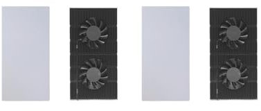 2 set Graphic Card Backplane Cooler Heatsink for RTX 3090 3080 3070 Series Card