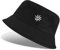 Tuopuda Fischerhut Damen Eimerhut Einfarbig Sonnenblende Bucket Hat mit UV Schutz Sonnen Hut Weiß Schwarz Faltbar Sommer Outdoor Sporthut Anglerhut Herren, Schwarz-02