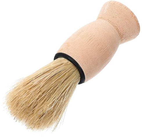 UKCOCO Bartbürste Vintage Design mit Weichen Borsten Effiziente Reinigung für Männer für Professionelle Friseursalons und Zuhause