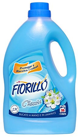 FIORILLO Detersivo per Bucato a Mano e in Lavatrice (Classic, 2,5 Lt)