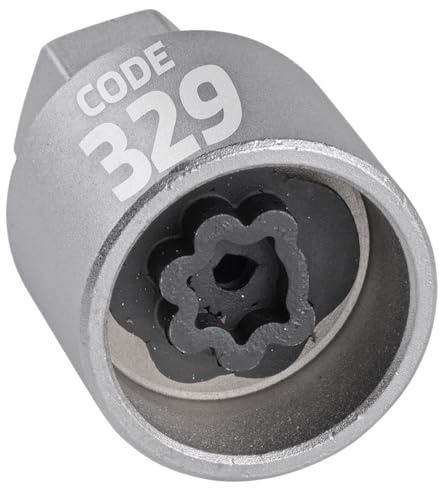 SW-Stahl 02385L-29 Felgenschloss Adapter 329 I geeignet für Mercedes-Benz I Felgenschlösser lösen I Radsicherung Felgenschloss Demontage Werkzeug I Felgenschloss Ausdreher I Felgensicherung Schlüssel