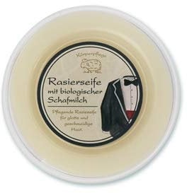 Rasierseife mit biologischer Schafmilch