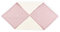 KraftKids Decke für Babyschale in Musselin goldene Punkte auf Rosa, 75 x 75 cm große Baby-Decke, flauschig warme Fleece-Decke