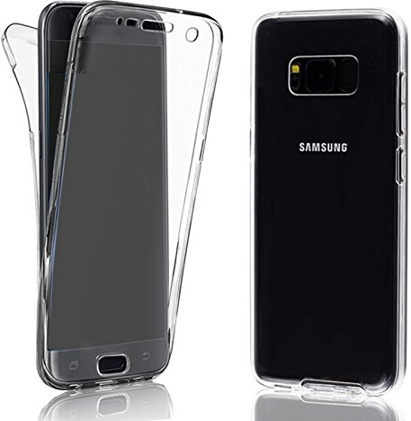 Eximmobile 360° Full Handyhülle kompatibel mit Samsung Galaxy S20 Plus | Case für vorne und hinten | Silikon Schutzhülle Handytasche mit rundumschutz Cover in transparent Handy Tasche Etui Hülle