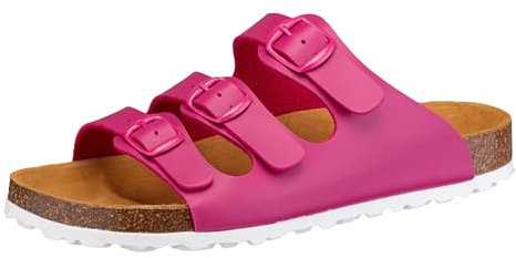Lico Bioline Lady Damen Pantoletten, pink, 41 EU