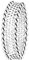 Sofia Milani - Damen Ring 925 Silber - Ornament Kreise - 10100-54 (17.2)