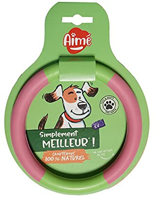 Aime Ring für Hunde, 100% Naturkautschuk, langlebig, 14,5 cm