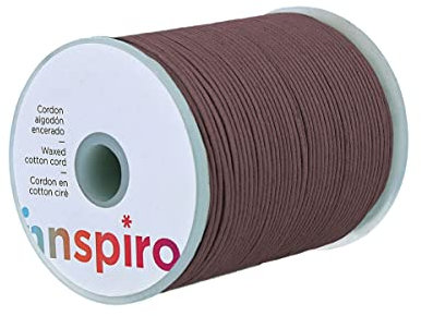 Cordone cotone cerato sottile rame 2,0 mm. 100 m.