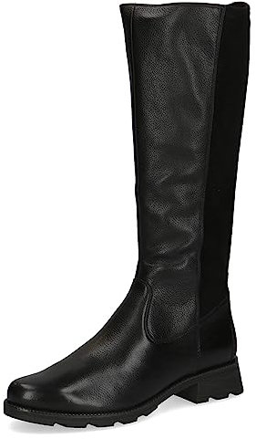 CAPRICE 9-25611-41, Stivali con tacco Donna, Nero (Black Comb), 37 EU