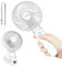 EasyAcc Handheld Fan,Portable Digital Display & 5 Speeds Desk Fan with lanyard 180°Foldable USB C Rechargeable Personal 2.5-18hrs Mini Hand Held for Outdoor Travel Makeup Office