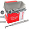 KLIMAS Cheville à Frapper collerette Conique - vis tête fraisée PZ 8 x 60 - Boîte de 100 - Cheville Fixation