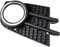 Merisny Nebelscheinwerfergitter Lüftungsgitter Gitter Highline Rechts Fog Light Grille Ventilation Grille Right Side Compatible for VW Tiguan 5N 5/11-95X127-2