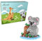 Larcele Lot de 1000 Micro Blocs de Construction Kit de Jouets, Mini Briques Construction Blocs de Construction Ensemble KLJM-07 (Koala)