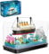 Ocean View Boot Baustein Set, 579 Klemmbausteine DIY Titanic Bausteine Spielzeug Set, Konstruktionsspielzeug Geschenk für Erwachsene und Kinder, Nicht kompatibel mit Lego