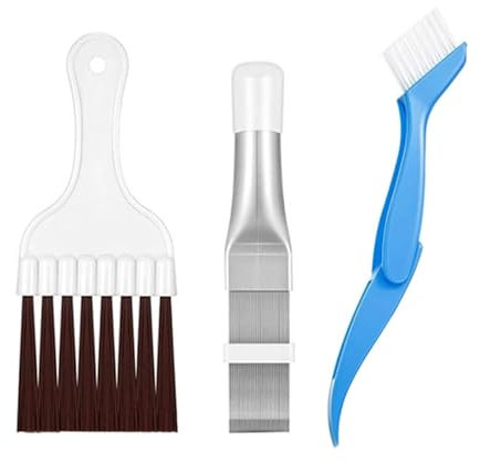 3 stücke Condenser Cleaning Comb, Air Conditioning Slats Comb Kühlschrank Reinigung Bürste Kondensator Kamm Kondensator Lamellen Air Conditioning Comb Cleaning Für Reinigen Klimaanlagen, Kühlschrank