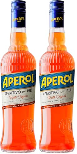 Aperol Aperitivo 70CL, 11% ABV - Italian Spritz (Pack of 2)