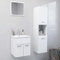 LAPOOH Conjunto de Muebles de baño aglomerado Blanco, Muebles para Baño, Muebles para Lavabo, Armario Baño - 3070946