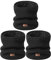 MSDC Schal Herren Winter 3 Stück, Halswärmer Schlauchschal Damen Thermal Dick Warm mit Fleece Gefüttert Kaltes Wetter, Loop Halsschlauch Halstuch Herren Ski-Gesichtsmaskenabdeckung（Schwarz*3）
