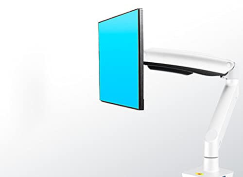 Full Motion TV Wall Mount for 22-35 inch LED LCD OLED Flat/Curved TVs with VESA 100x100mm, Articulating Corner TV Bracket Swivel & Tilt, 25.5 inch Arm Extension,White