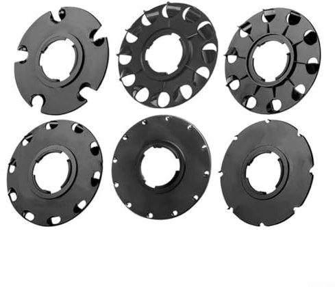 ZiStarlilife 6 Pcs 60009 Plant Plates Set Garden Sower Plant Plates Set Interchangeable Plants Plates Standard Plant Plate Kit For EarthWay 1001-B Garden Sower