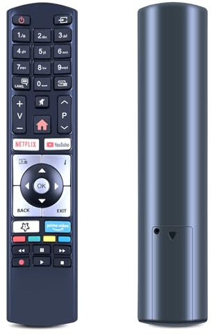 GOUYESHO Telecomando di ricambio per Telefunken Edenwood Smart TV LCD LED HD TV