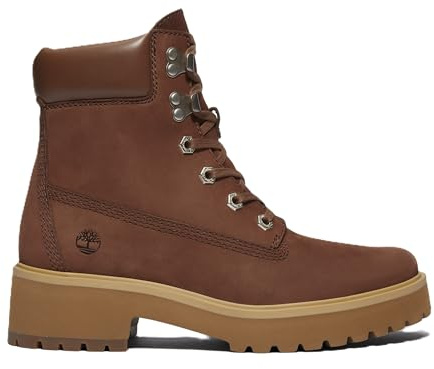 Timberland Carnaby Cool Mid Warm gefütterte Stiefel, schwarzes Nubuk