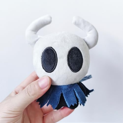 Jiumaocleu Anime-Plüschfigur, Hornet-Can-Puppen, 10 cm, hohl, Silksong weiche Figur, Wurfkissen, Auto-Dekoration, Geschenk für Fans
