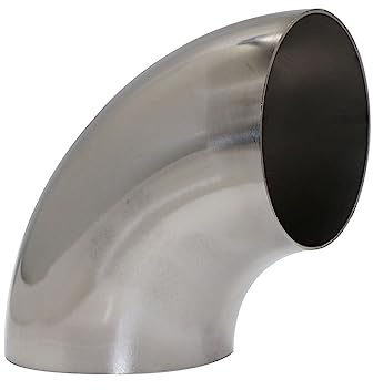 AYYSSM 90-Grad-Universal-Rohrbogen aus Edelstahl 304 for Sanitär-Schweißarbeiten(O.D 76mm-1.5mm,304)