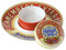 BIA International - Camembert Baking Dish and Cheese Plate - Porcelain Cheese Baker Set - Red & Blue - Gifting a Cheese Set