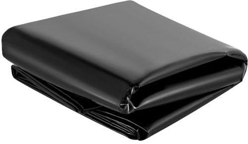 VEVOR LLDPE-Teichfolie 6 x 7,6 m, Teichfolie 20 Mil, Fischteichfolien für Wasserfall, Teich und Fischteiche