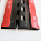 4x Nero Cerniere acriliche - Non è necessaria la colla, Autoadesivo. Cerniere autoadesive. Acrilico in plastica Nero 75mm