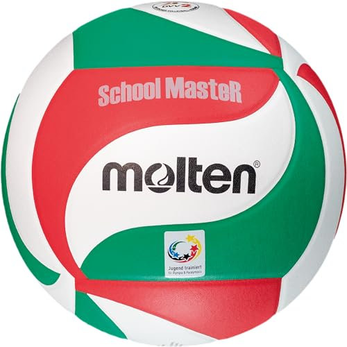 Molten Volleybälle-SG-HY Volleybälle Weiß/Grün/Rot 5
