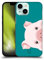 Head Case Designs Maiale Animali Guardoni Custodia Cover Dura per Parte Posteriore Compatibile con Apple iPhone 13 Mini