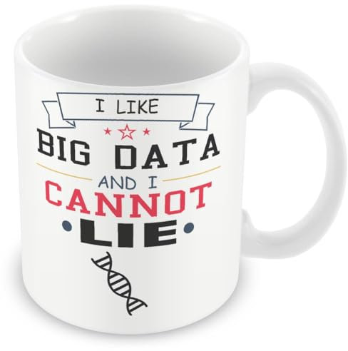 Work Colleague Funny Gift Mug - I Like Big Data and Cannot Lie