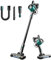 Eureka AK9 Aspiradora sin Cable,Aspiradora de Mano con Motor de 350 W y Pantalla LED,Herramienta 2 en 1 para Grietas,Hasta 50 Minutos de Funcionamiento,Ligera para la Limpieza de Múltiples Superficies