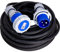 VSDITALIA - Prolunga Elettrica Industriale Professionale da 30 Metri - Spina e Presa CEE 3 Poli, Cavo 3G2.5, protezione IP67, rivestimento cavo in neoprene 230 V /16 A