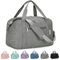 for Easyjet Cabin Bag 45X36X20 Underseat Travel Duffel Bag Holdall Tote with Wet Pocket Carry on Luggage Overnight for Women and Men 25L (Grey)