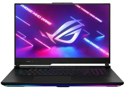 ASUS ROG Strix Scar 17 Laptop | 17,3 2,5k WQHD 240Hz/3ms 16:9 IPS Display | AMD Ryzen 9 7945HX3D | NVIDIA RTX 4090 | 32 GB RAM | 1 TB SSD | Windows 11 | QWERTZ Tastatur | Off Black