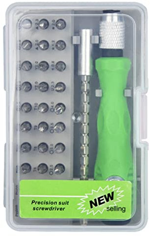 HANBKU 32-in-1-Uhren- und Uhrentelefon-Demontage und Reparatur von Heim-Hardware-Werkzeugen, Mehrzweck-Schraubendreher-Set