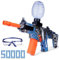 Gel Ball Blasters, Elektrischer Gel Ball Blasters mit 50000 BäLlen und Schutzbrille für Outdoor-Sportarten und Teamspiele für Kinder und Erwachsene, Geschenk für Kinder Ab 8+