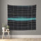 vacsAX Dimensional Line Space Wandbehang, dekorativer Wandteppich für Schlafzimmer, Wohnzimmer, Wohnheim, 152 x 130 cm