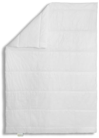 Bodyprotect medium Bettdecke 155x220 cm, Ganzjahresdecke, Ecoline | Decke mittleres Füllgewicht, Steppdecke verschweißt 155 x 220 cm, Waschbar, Made in EU, Allergiker geeignet
