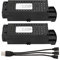 Batería de Dron de 2 Piezas, Batería de Larga Duración de 3,7 V 3000 MAh con Protección de Carga para Reemplazo de Aviones S6 G6 RC