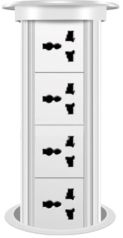 Prise électrique Pop-Up, prise USB cachée et rétractable, chargement sans fil, adaptée aux îlots de cuisine et aux bureaux,A