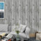 JOLIHOME Papier Peint Effet Grain de Bois Peler et Coller Papier de Contact Autocollant Panneau Mural Rouleau D'emballage en Vinyle pour Porte Armoire de Cuisine 44,5x500cm Chêne,Gris et Noir