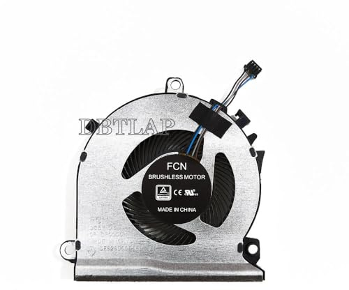 DBTLAP Ventilateur Compatible pour HP Pavilion Gaming 15-EC 16-A 15-ec0001ne 15-ec0045AX 15-ec0002ng 15-ec0013dx 15-ec0751ms 15-ec0075ax 15-ec0001ne Ventilateur