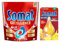 SOMAT 4in1 Caps 20 AW Excellence, schnellauflösende Spülmaschinentabs, für exzellente Reinigung & Glanz sogar im Eco-Programm + Somat Duo Power Experten Deo Perls 60 AW Zitrone & Orange Duft