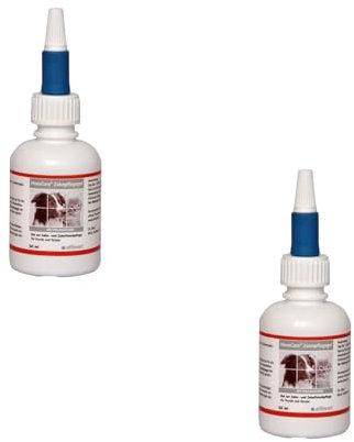 Alfavet HexoCare Zahnpflegegel | Doppelpack | 2 x 50 ml | Gel zur Zahn- und Zahnfleischpflege für Kleintiere