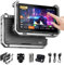 VILTROX DC-X2 2000 Nits Kit Moniteur vidéo de Terrain avec Cage, écran Tactile 6 4K HDMI DSLR Moniteur caméra avec Pare-Soleil, Batterie, Mise au Point HD 1920X1080, Lut 3D, Forme d'onde complète
